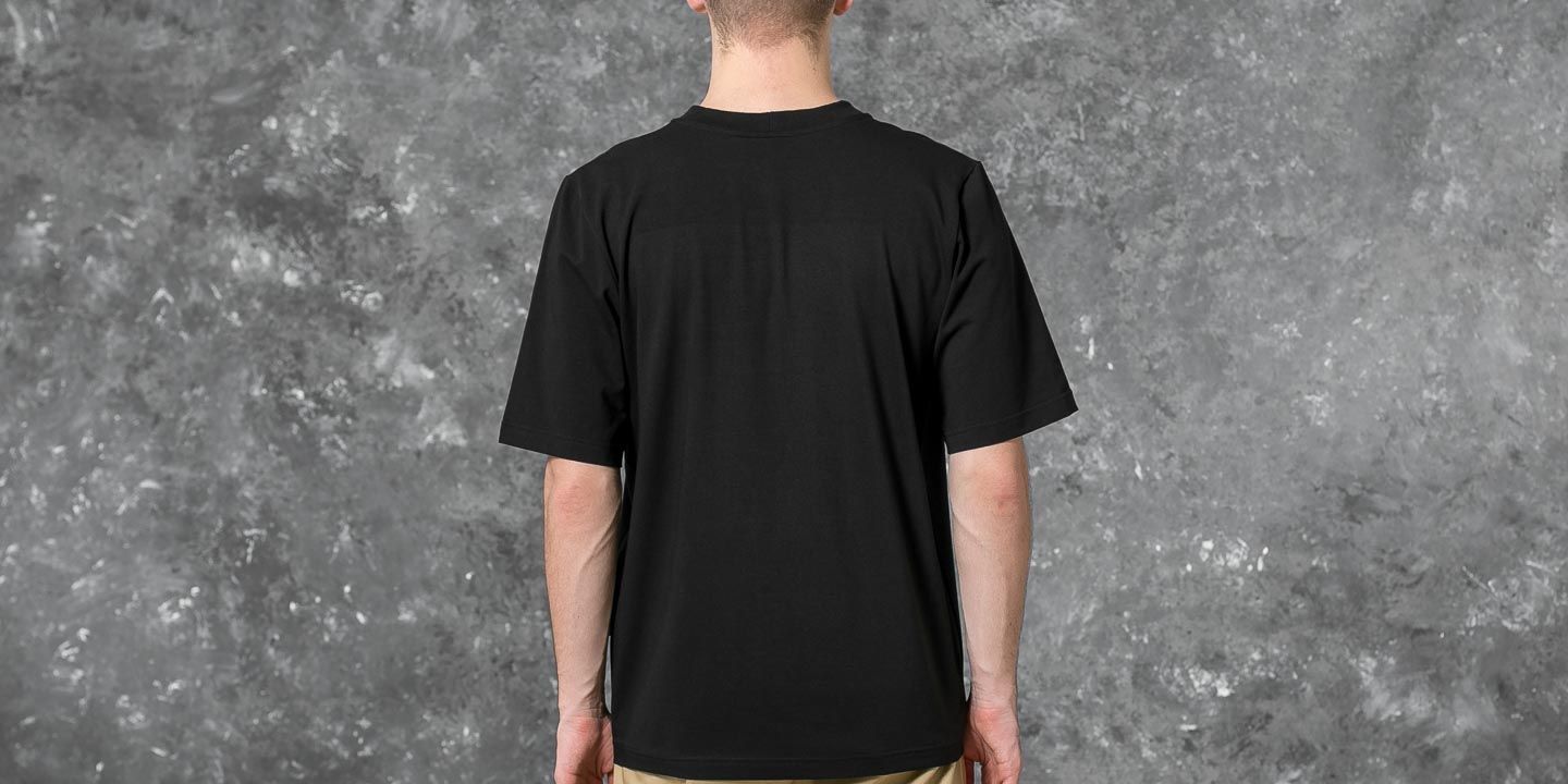 T-skjorter Footshop POINT OF VIEW Tee Black/ Orange