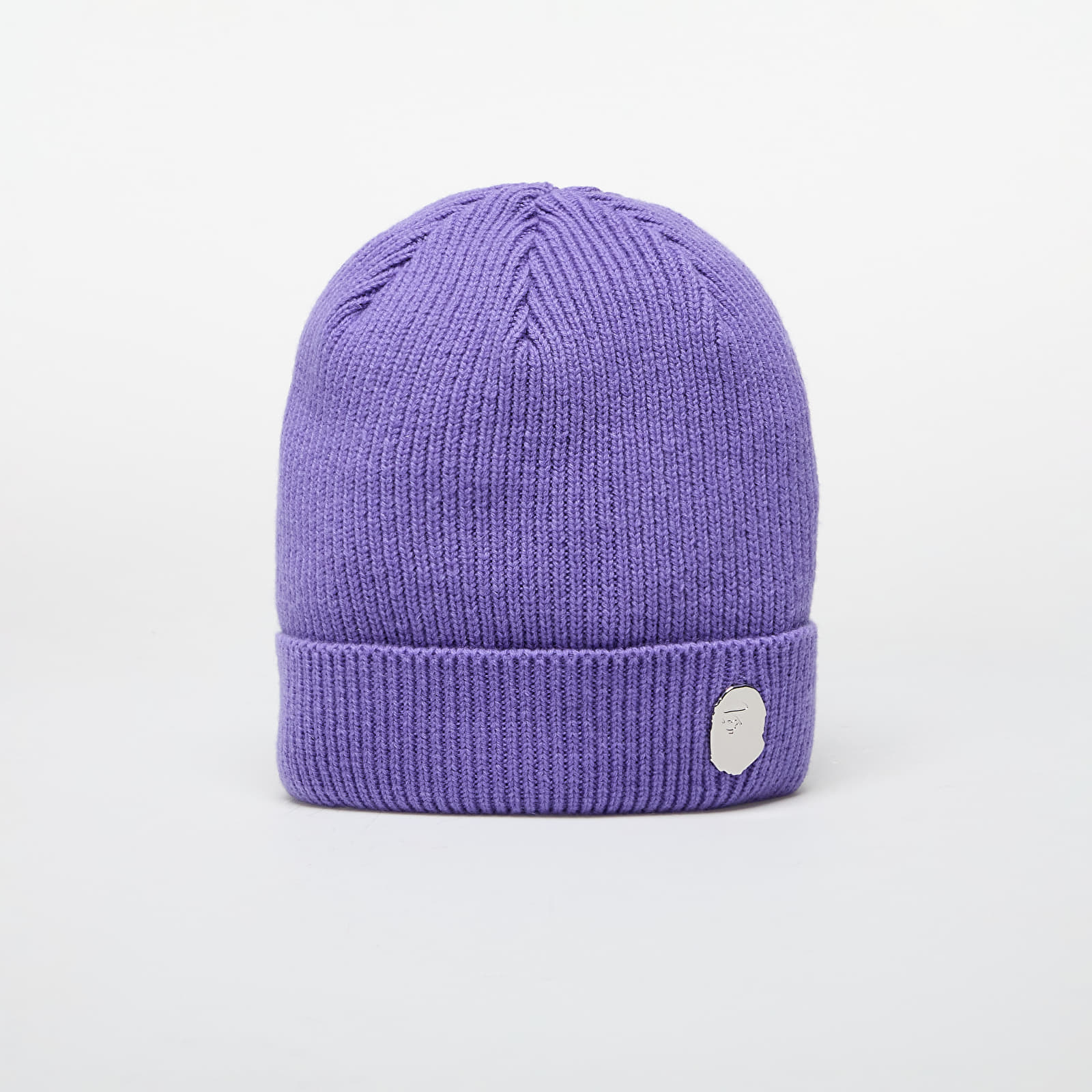 Sapkák A BATHING APE One Point Knit Cap M Purple