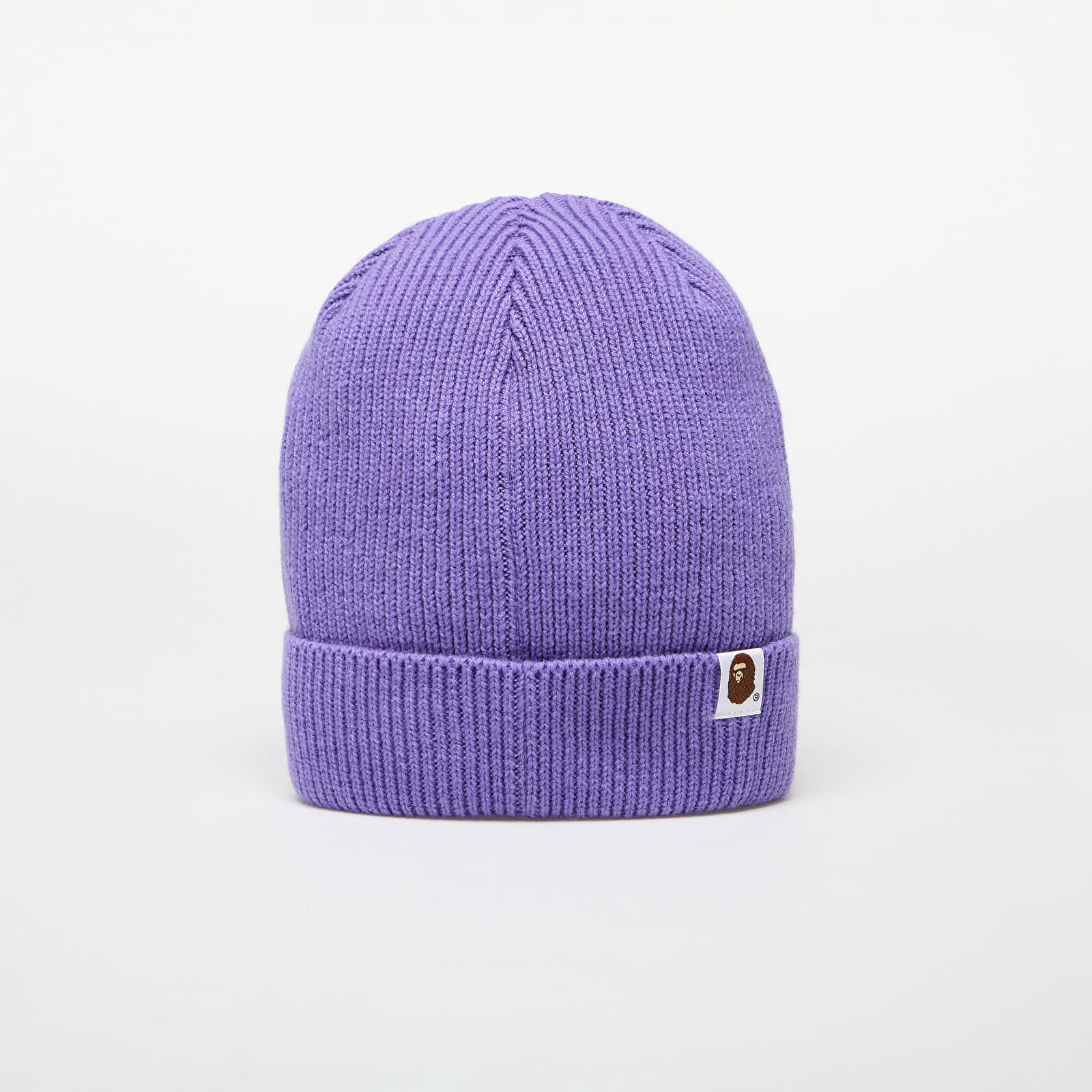 Sapkák A BATHING APE One Point Knit Cap M Purple