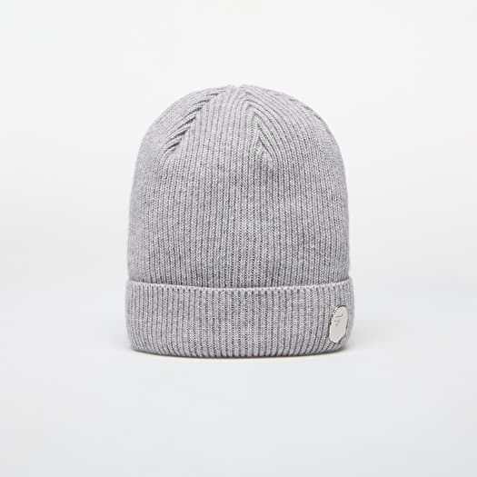 A BATHING APE One Point Knit Cap M Gray