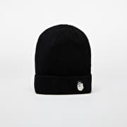 A BATHING APE One Point Knit Cap M Black