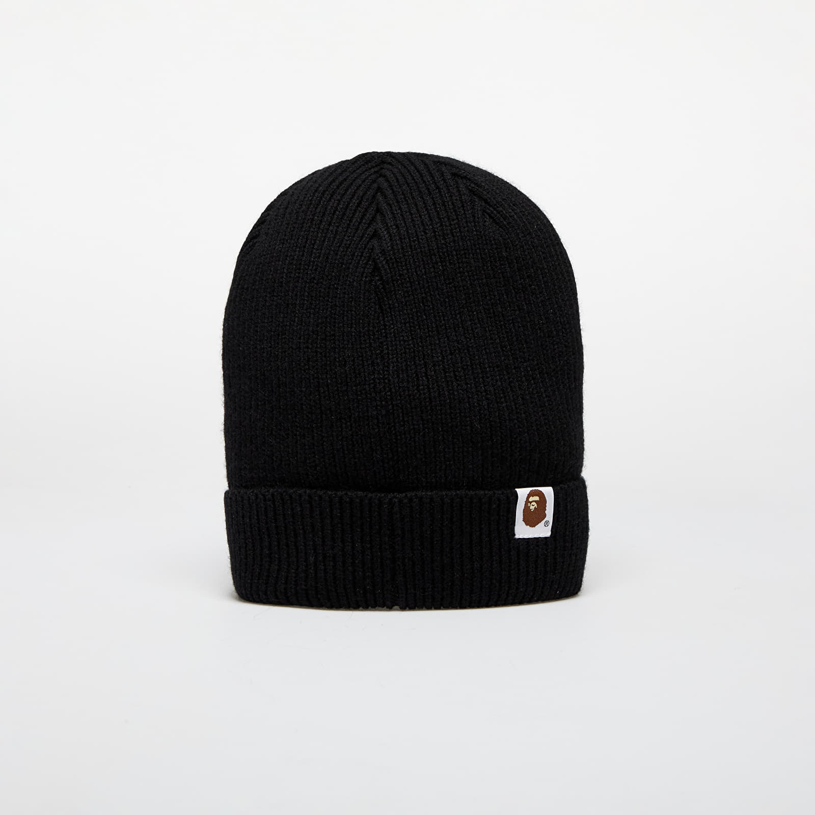 Sapkák A BATHING APE One Point Knit Cap M Black