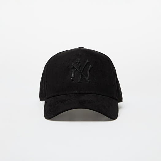 Cap New Era New New York Yankees Faux Suede 9FORTY Adjustable Cap Black