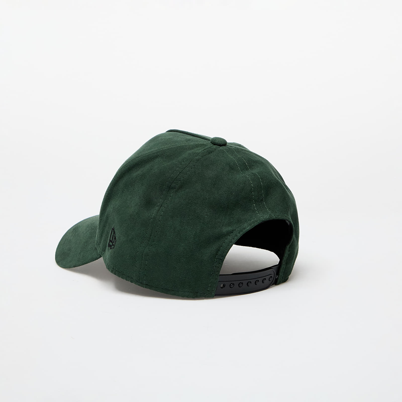Caps New Era Los Angeles Dodgers Faux Suede 9FORTY Adjustable Cap Dark Green/ Black