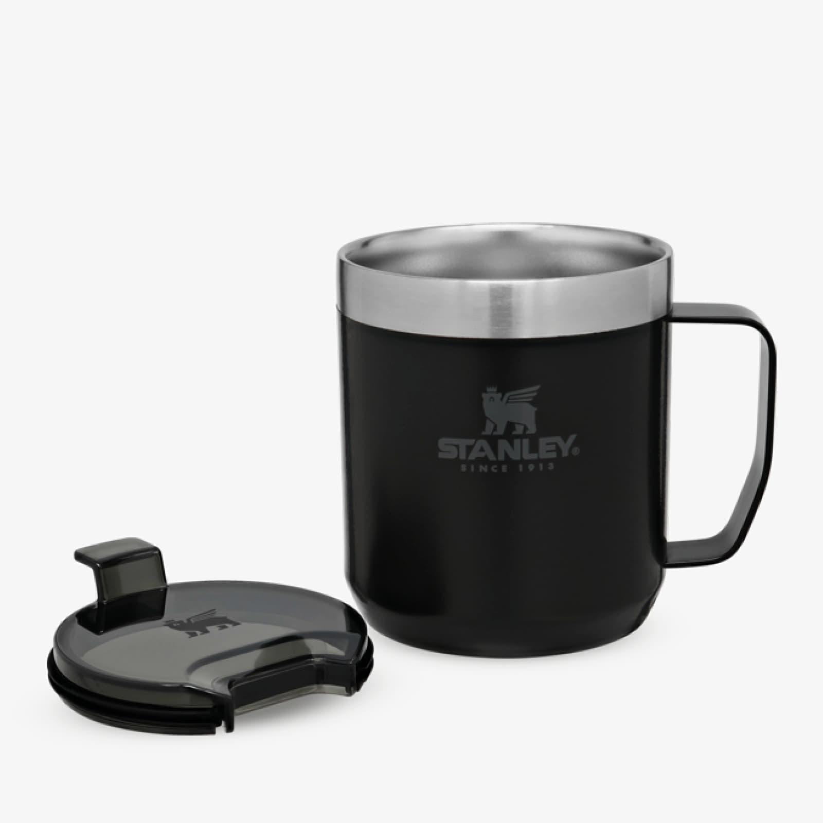 Ostatní doplňky STANLEY The Stay-Hot Camp Mug 350 ml Matte Black Pebble