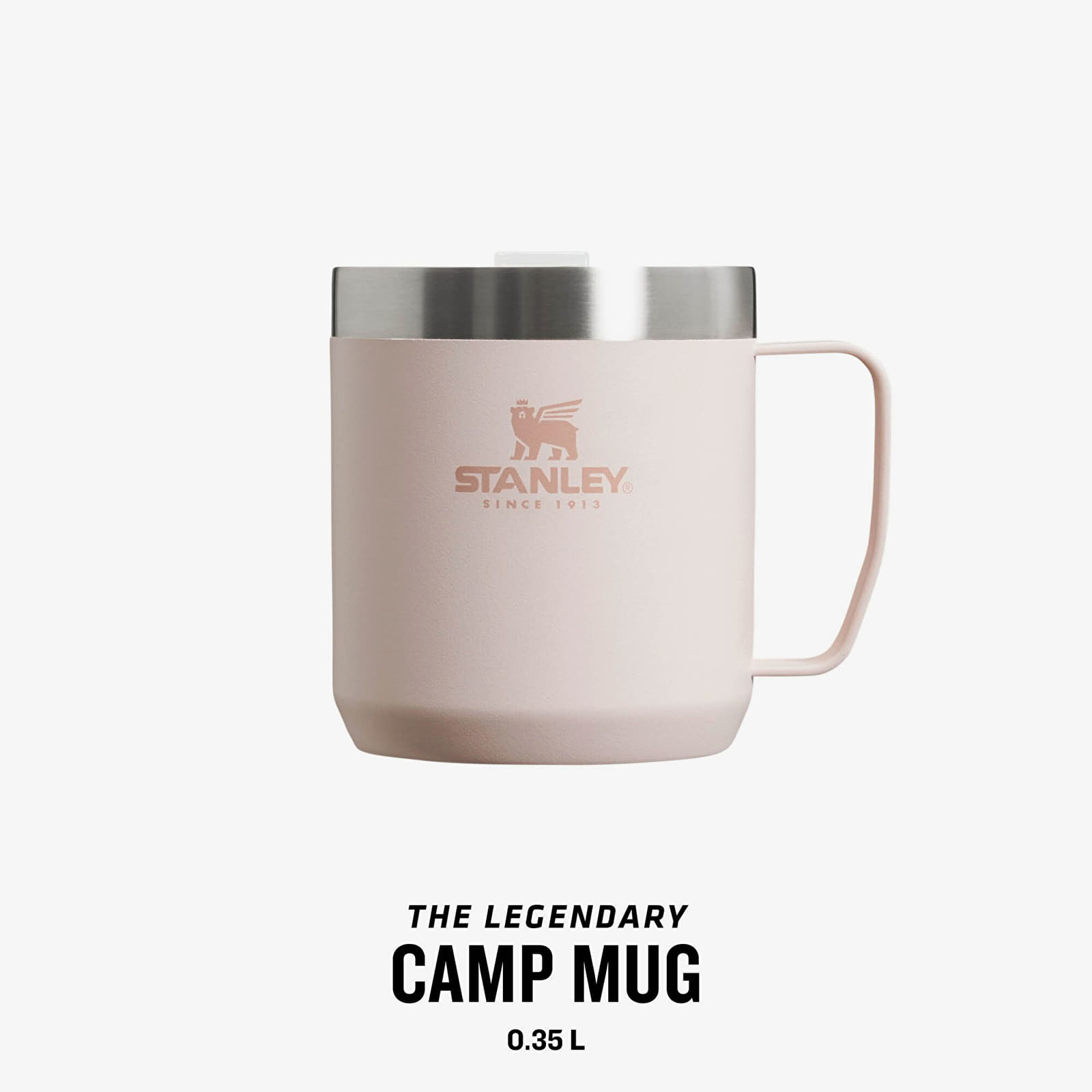 Ostatní doplňky STANLEY The Stay-Hot Camp Mug 350 ml Rose Quartz
