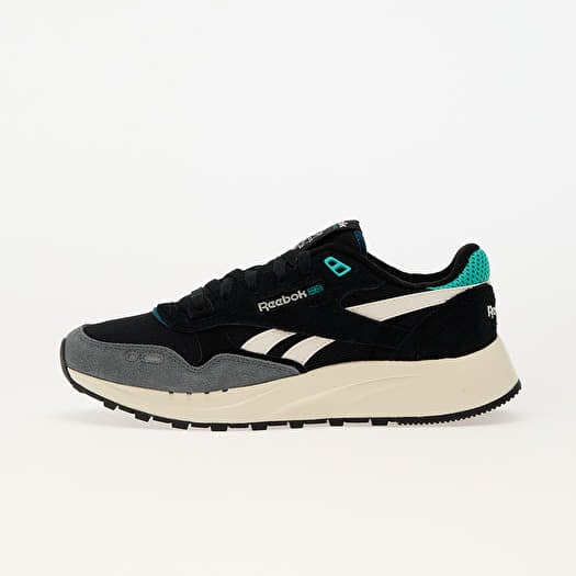 Reebok Classic Leather 2400 Black Escape Blue Vintage Chalk US 10.5