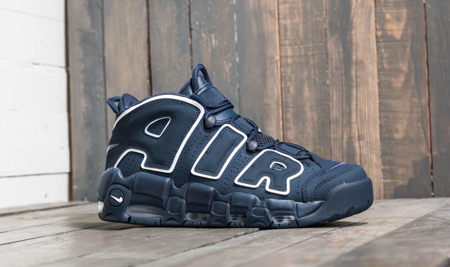 Men s shoes Nike Air More Uptempo 96 Obsidian Obsidian White