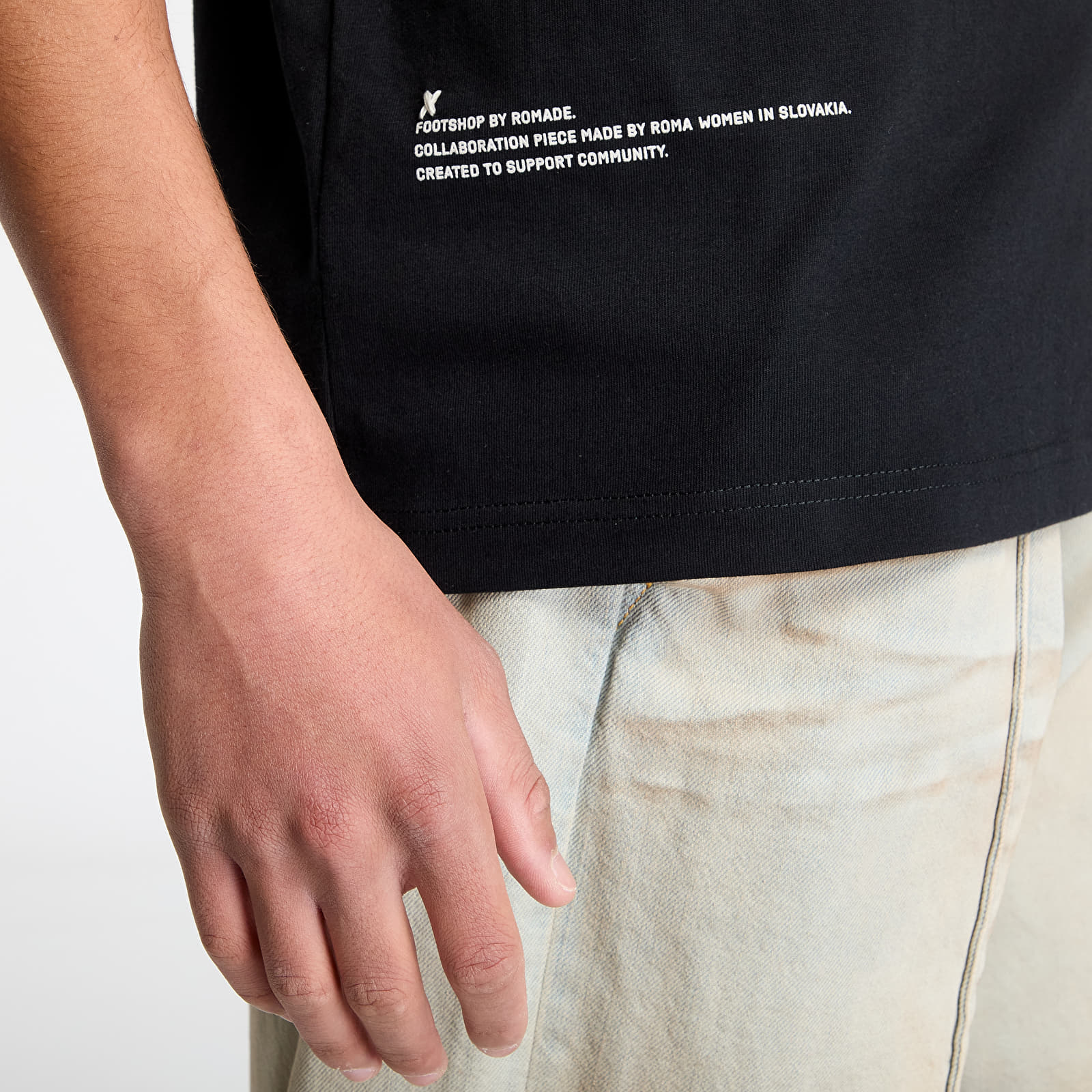 Männer T-Shirts FTSHP RFTW T-Shirt UNISEX Black