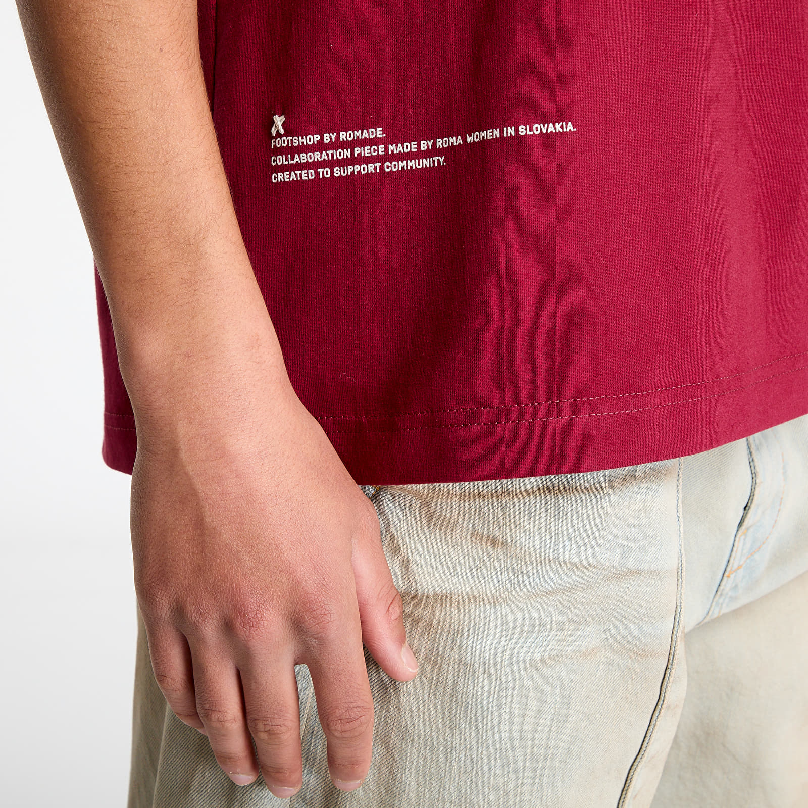 Men's T-shirts FTSHP RFTW T-Shirt UNISEX Bordeaux