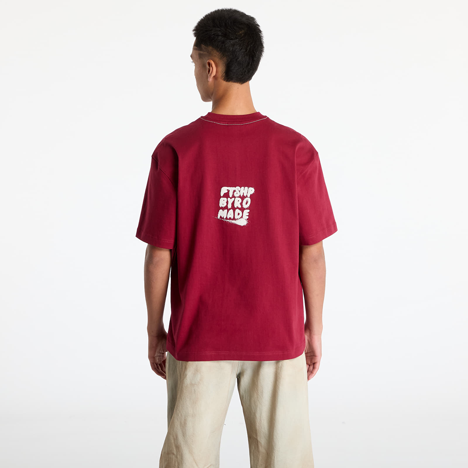 Men's T-shirts FTSHP RFTW T-Shirt UNISEX Bordeaux
