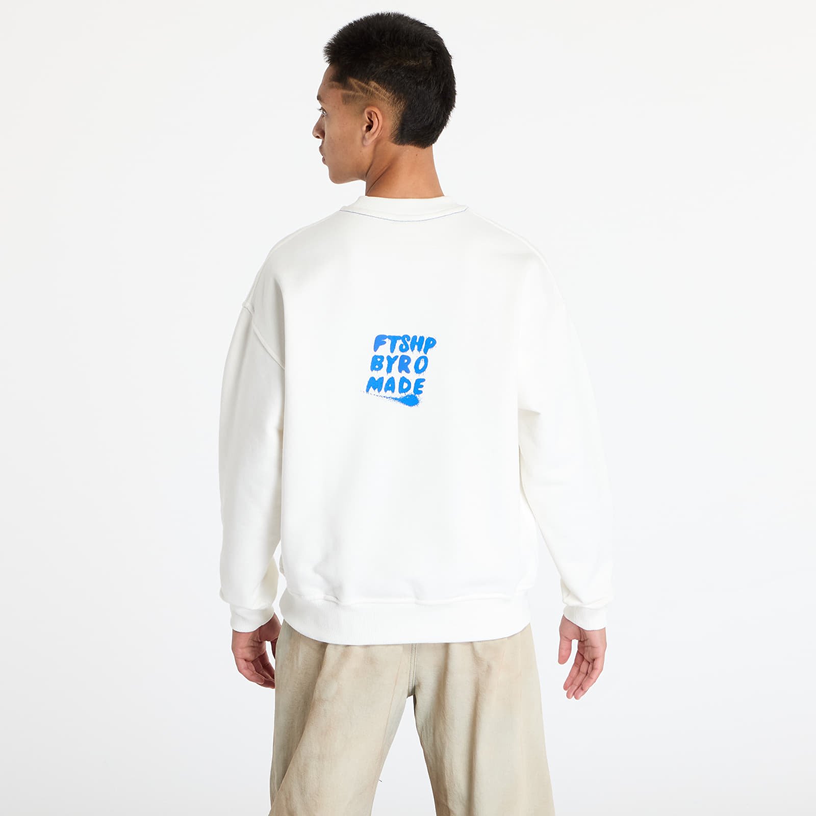 Men's hoodies FTSHP RFTW Crewneck UNISEX Off White