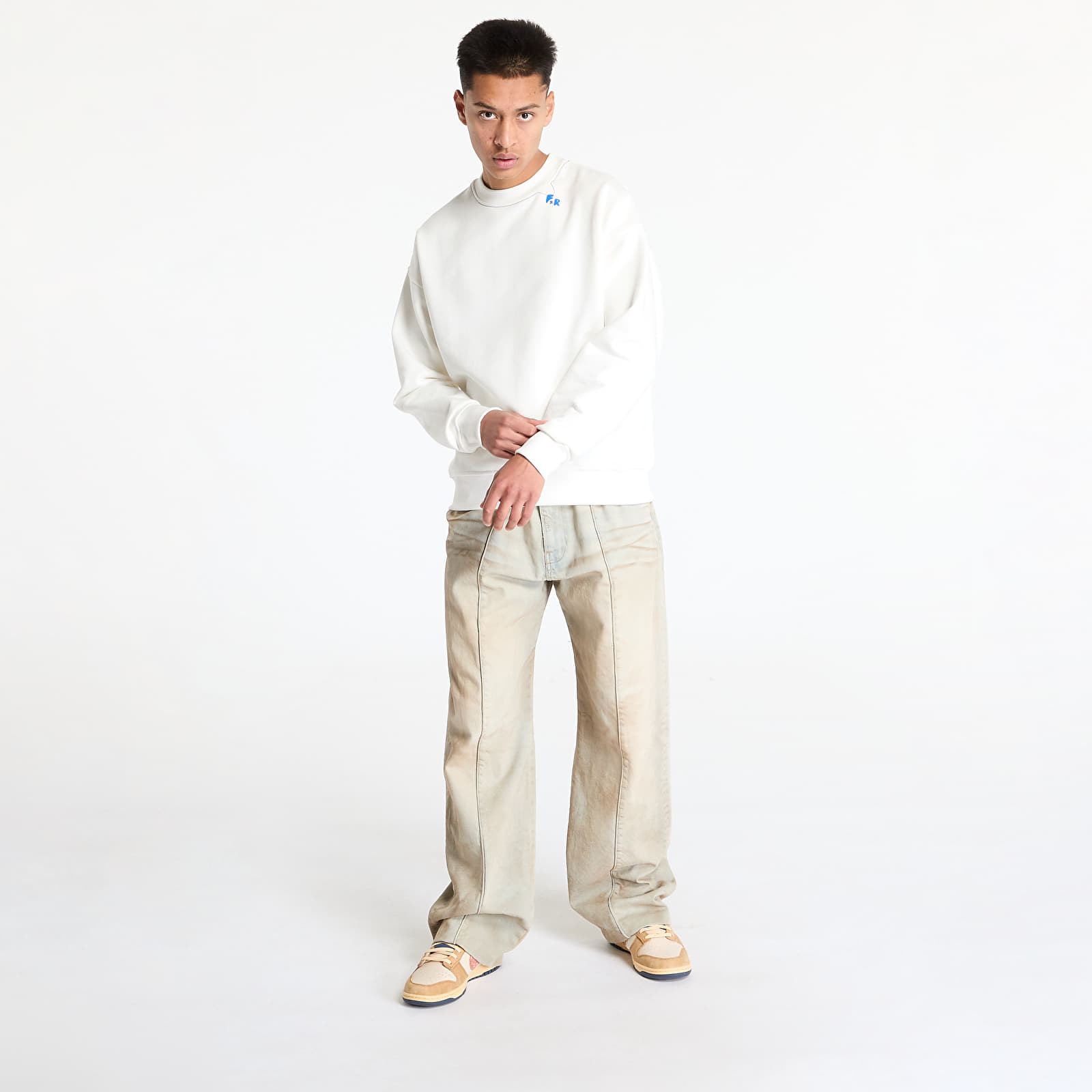 Men's hoodies FTSHP RFTW Crewneck UNISEX Off White