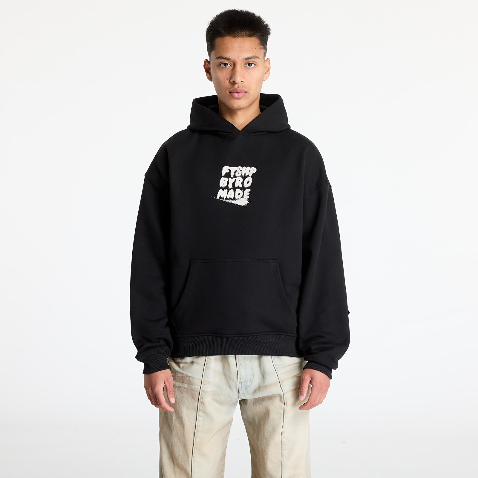 Bluzy z kapturem FTSHP RFTW Hoodie UNISEX Black