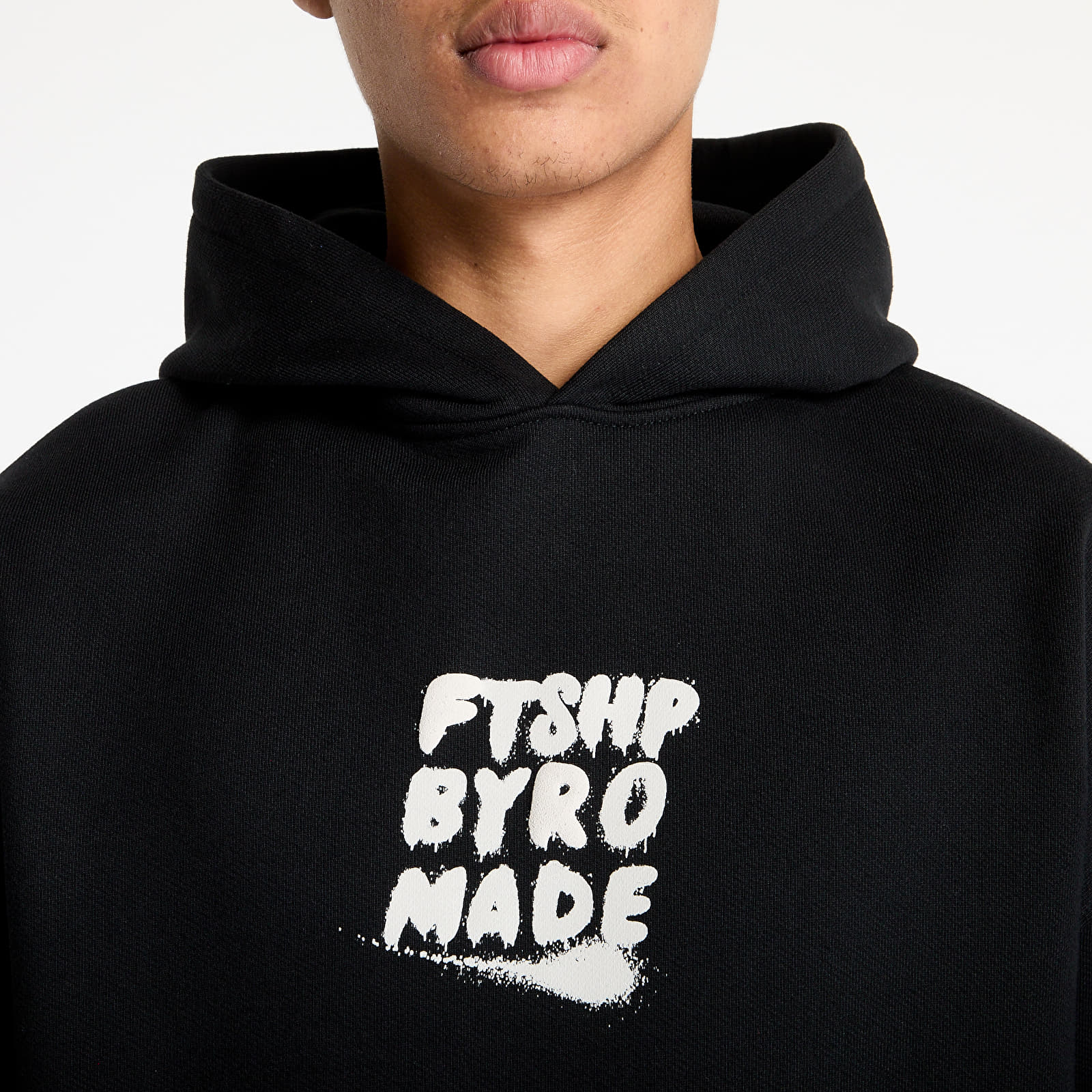 Bluzy z kapturem FTSHP RFTW Hoodie UNISEX Black