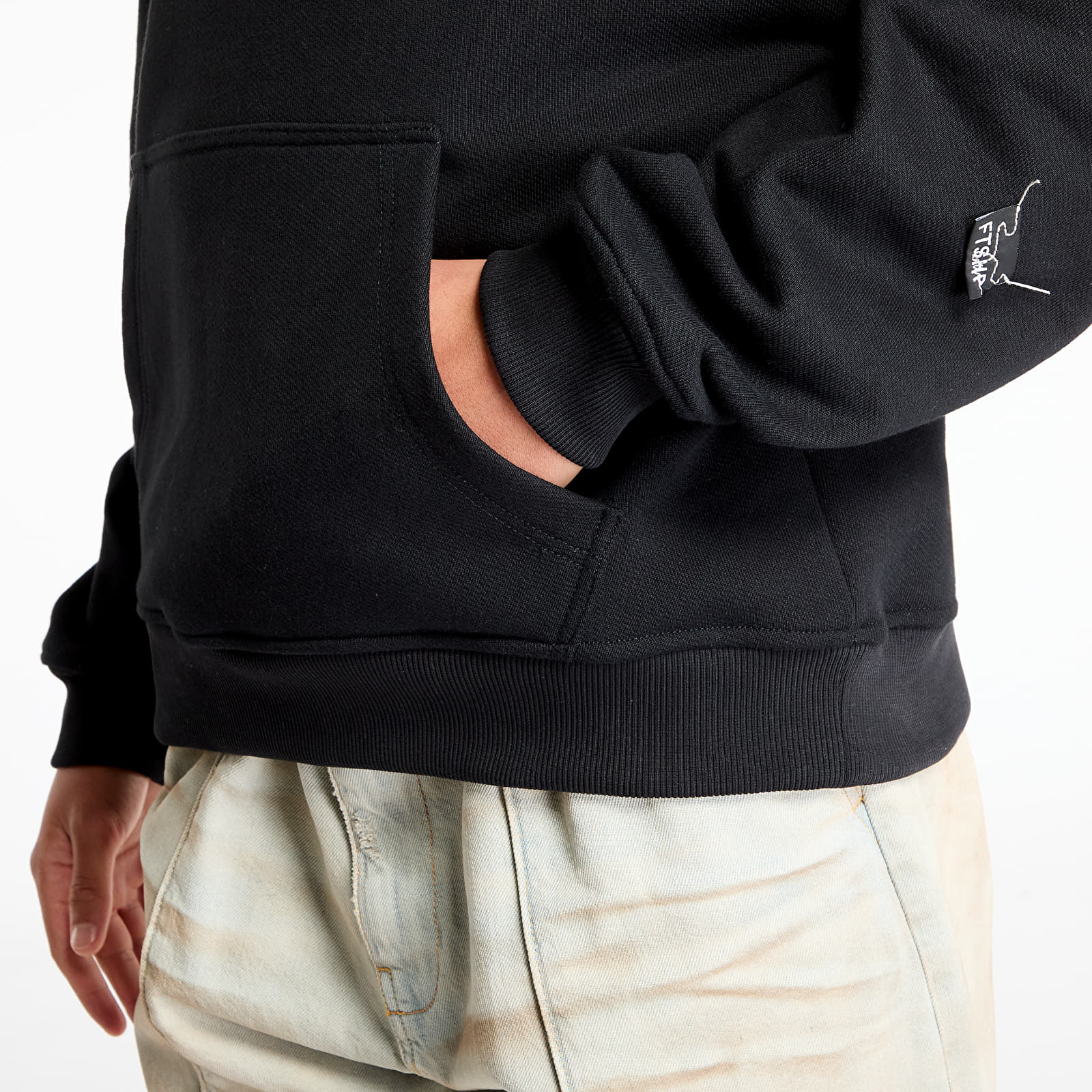 Bluzy z kapturem FTSHP RFTW Hoodie UNISEX Black