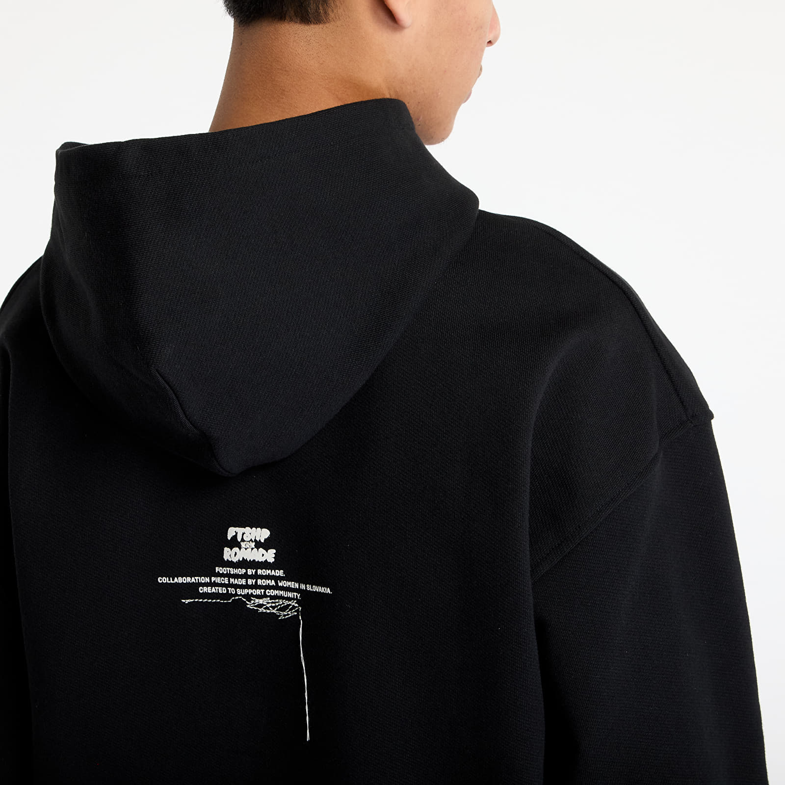 Bluzy z kapturem FTSHP RFTW Hoodie UNISEX Black