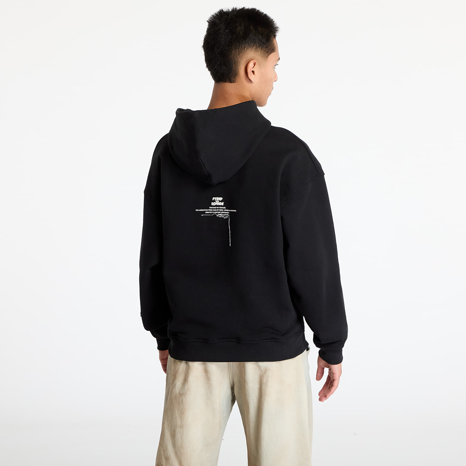 Bluzy z kapturem FTSHP RFTW Hoodie UNISEX Black