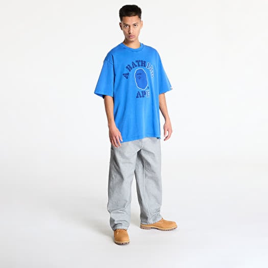 T-shirts A BATHING APE Garment Dye College Relaxed Fit Tee