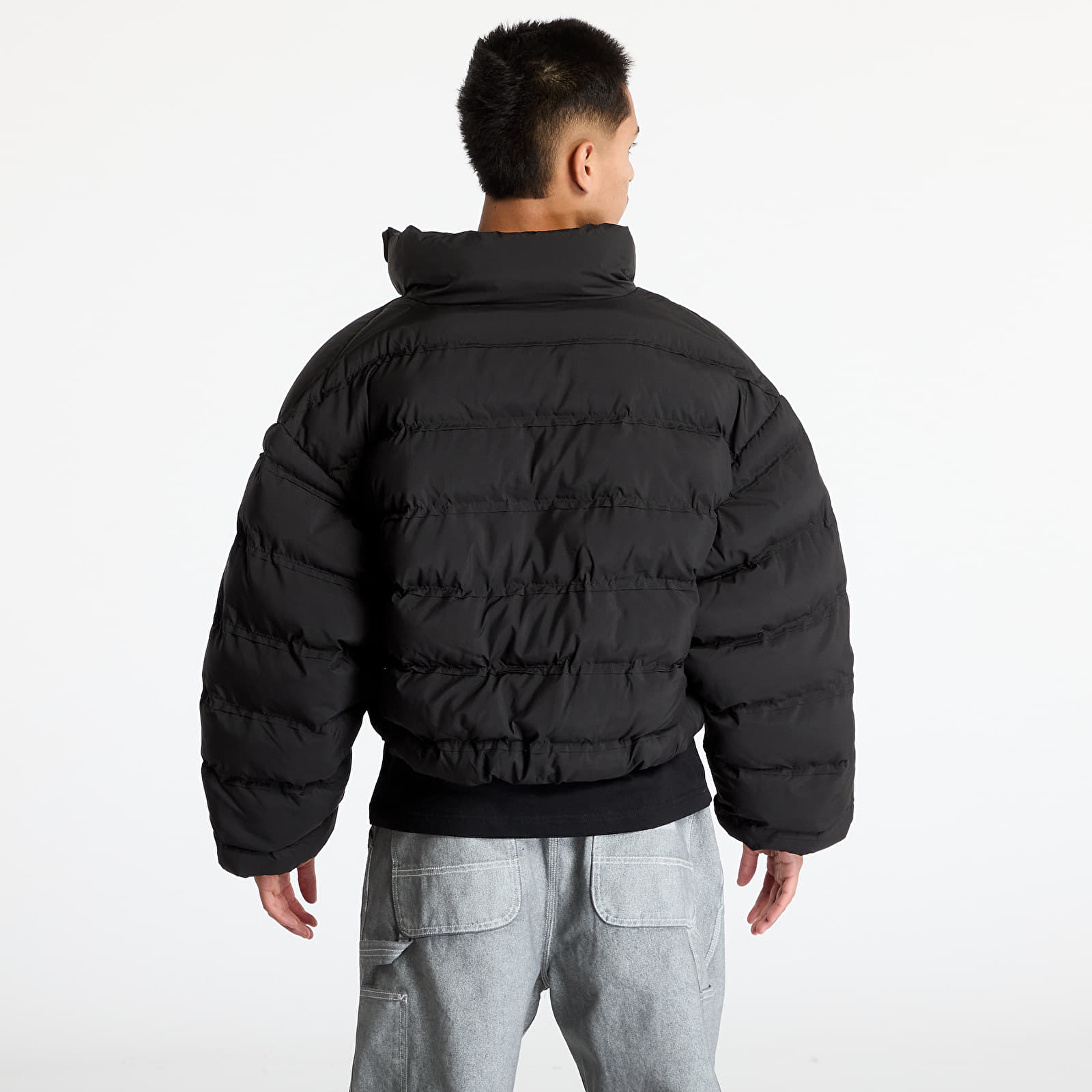 Bundy Daily Paper Relaxed Short Puffer Jacket Black