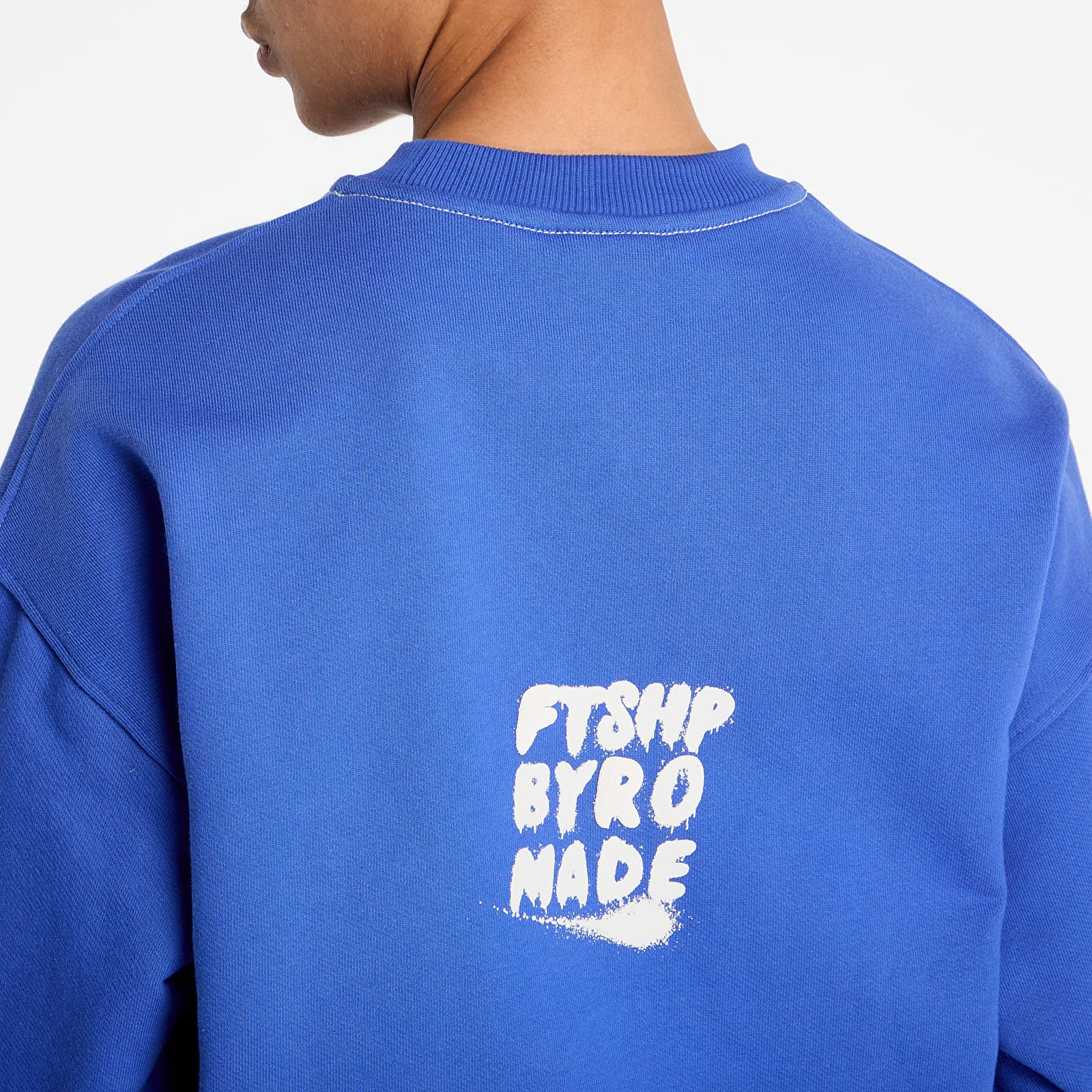 Bluzy z kapturem FTSHP RFTW Crewneck UNISEX Blue
