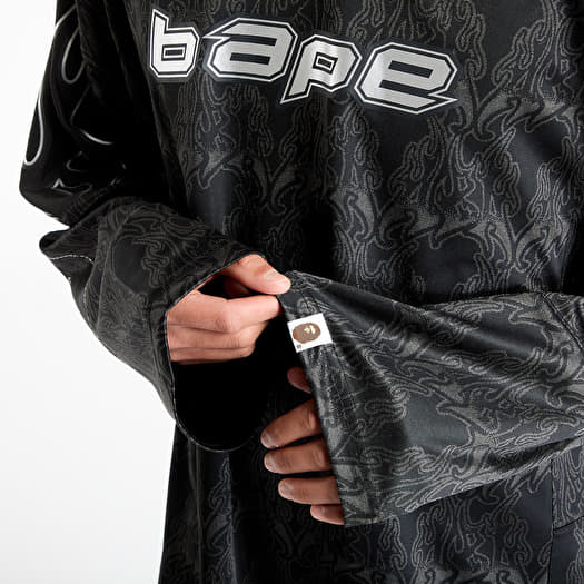 A BATHING APE Men Long Sleeve Tee UNISEX Black | Footshop
