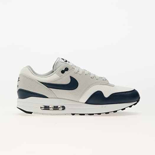 Men s shoes Nike Air Max 1 Ess Summit White Armory Navy Light Silver Footshop