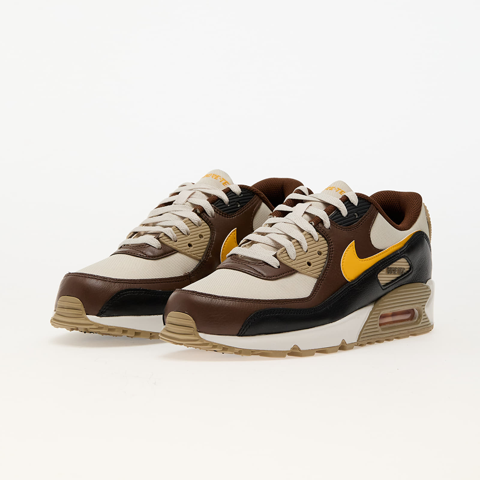 Männer Nike Air Max 90 Gore-Tex Cacao Wow/ Lt Orewood Brn-Khaki-Black