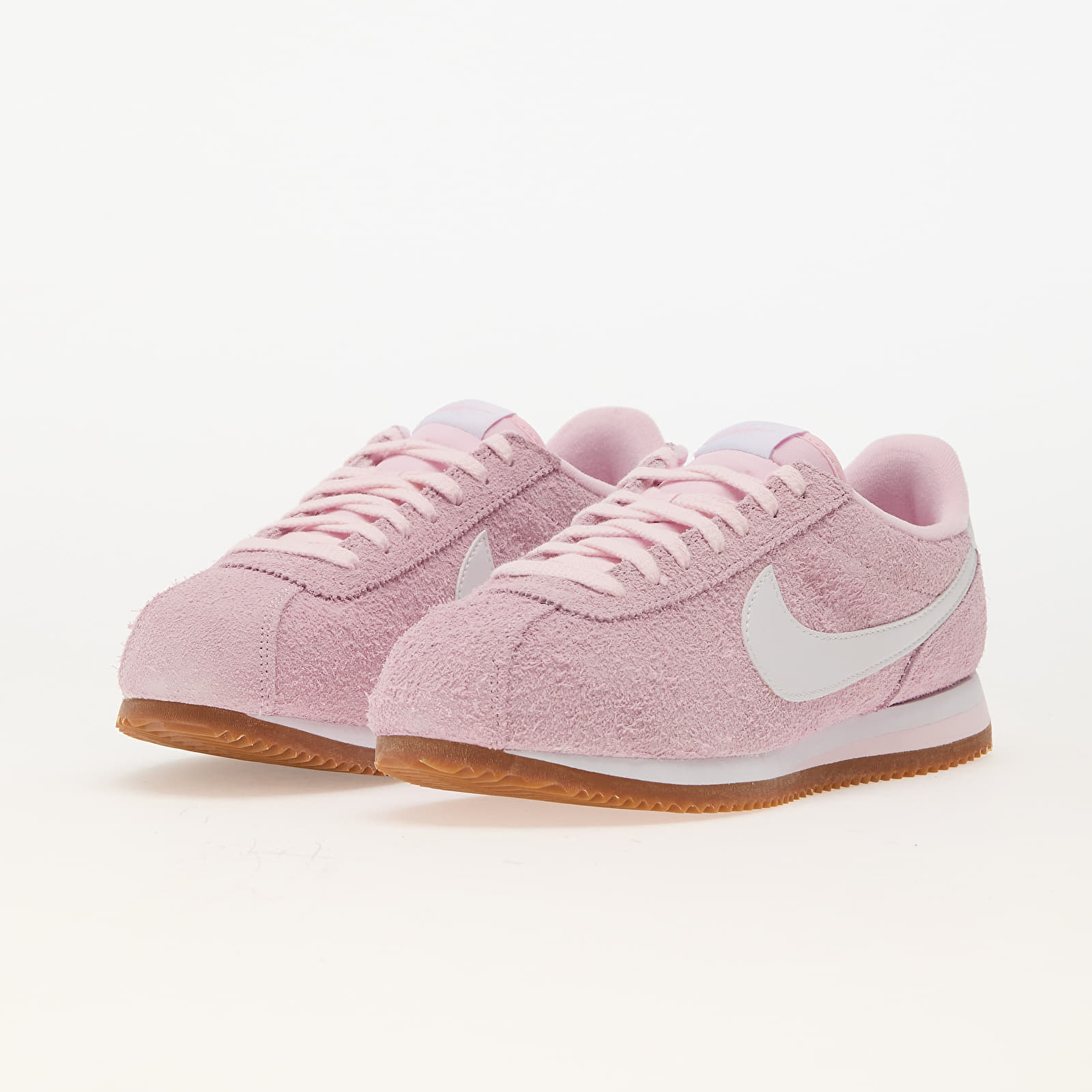 Дамски кецове и обувки Nike W Cortez Vintage Suede Pink Foam / White-Gum Med Brown