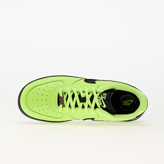 Lime green nike air forces store