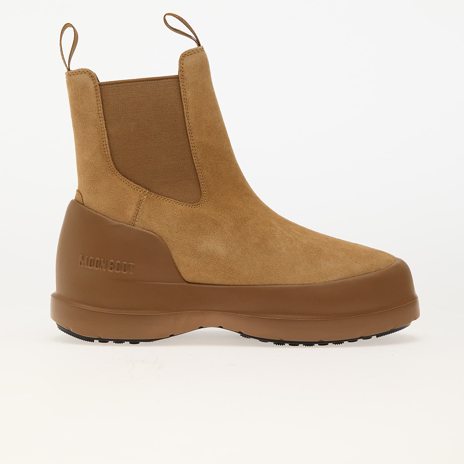 Dámské tenisky a boty Moon Boot Luna Chelsea Suede Sand