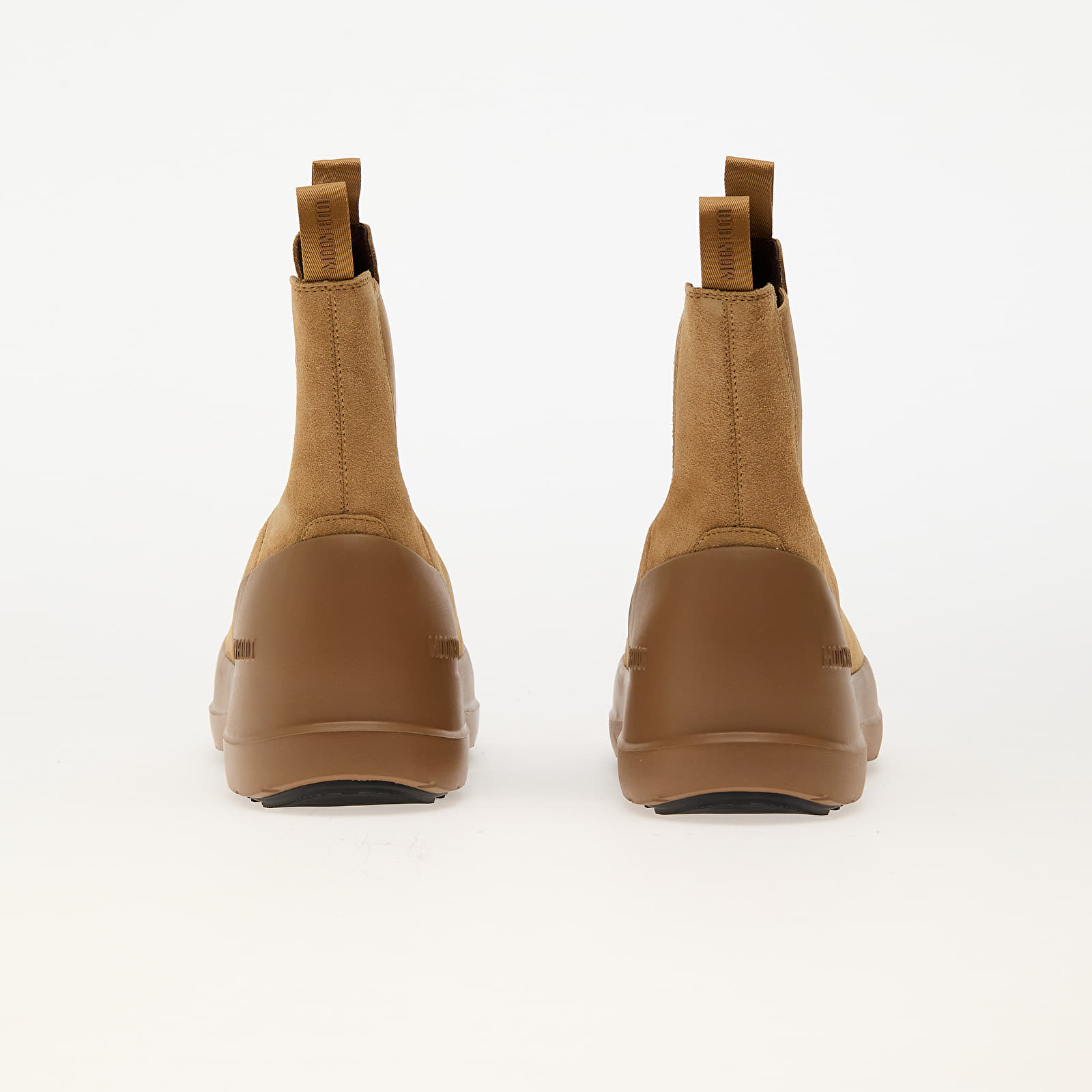 Dámské tenisky a boty Moon Boot Luna Chelsea Suede Sand