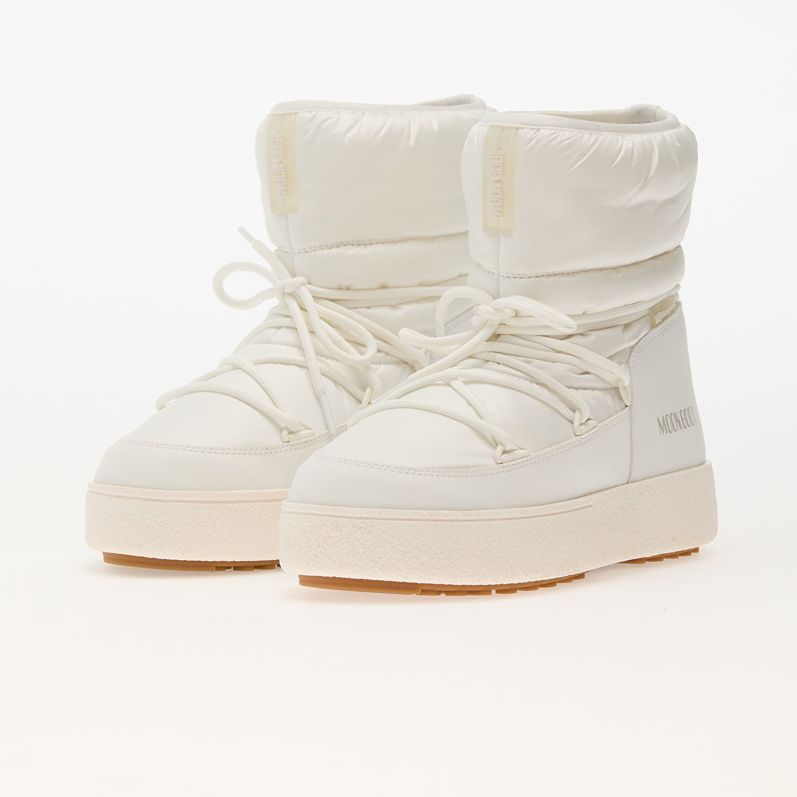 Women's shoes Moon Boot Ltrack Low Nylon Wp White