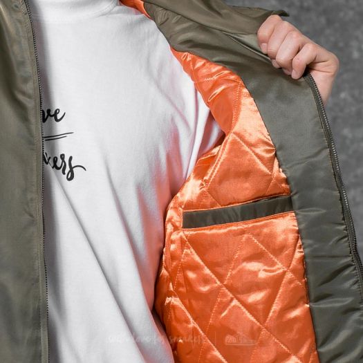 Jackets Stüssy Flight Jacket Olive (115367 olive) | Footshop
