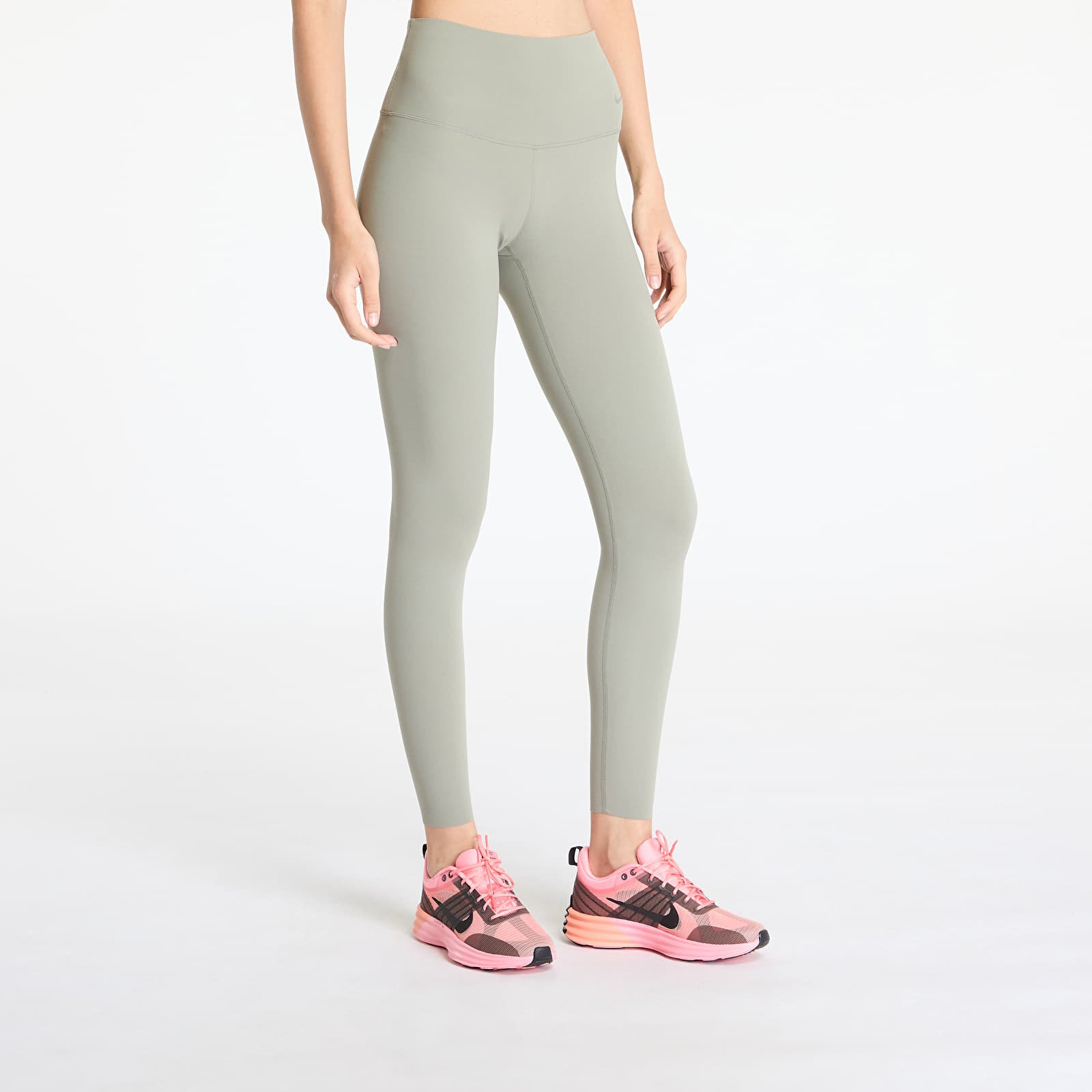 Leggins  Nike Zenvy Women's Gentle-Support High-Waisted Full-Length Leggings Light Army/ Black