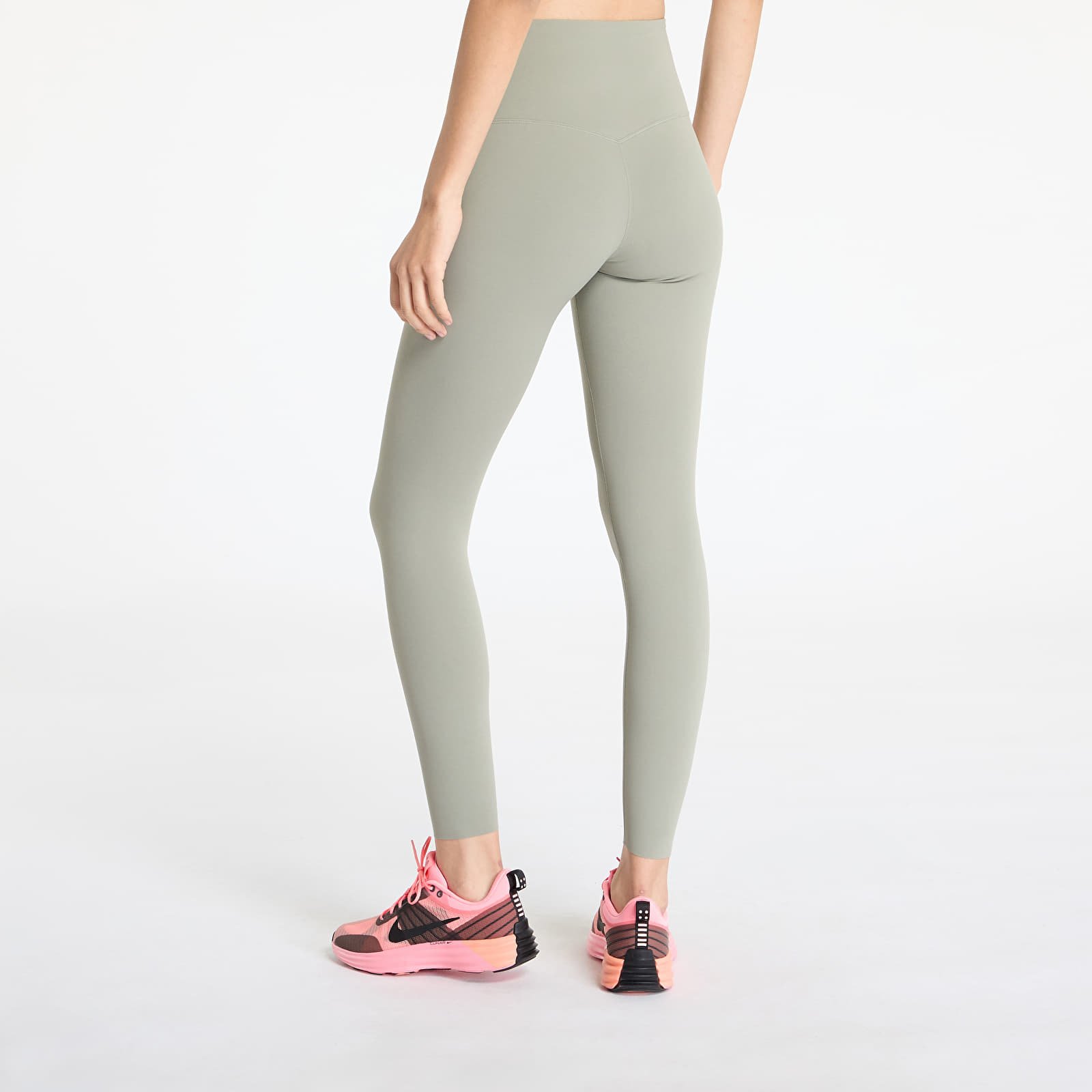 Leggins  Nike Zenvy Women's Gentle-Support High-Waisted Full-Length Leggings Light Army/ Black