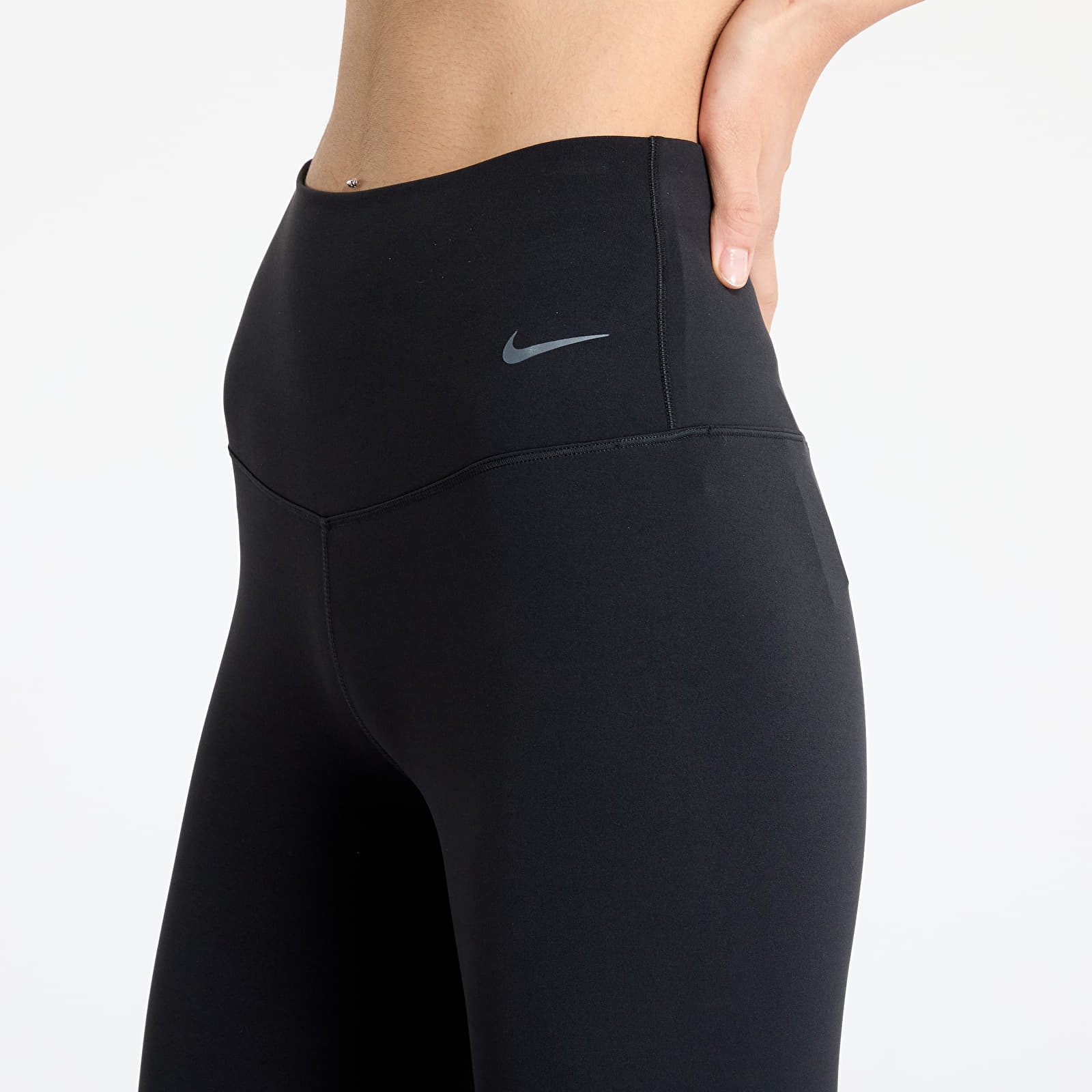 Leginsy Nike Zenvy Women's Gentle-Support High-Waisted Full-Length Leggings Black/ Black