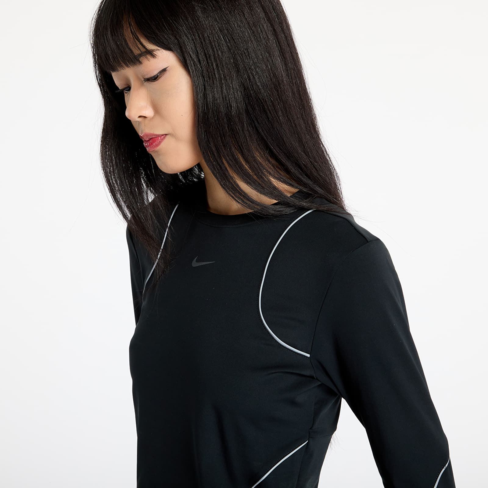 Trička Nike Running Division Women's Long-Sleeve Running Top Black