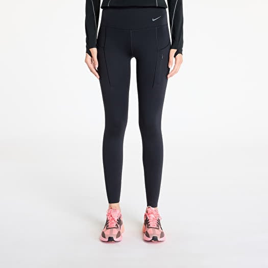 Leggings Nike Go Women's Firm-Support High-Waisted Full-Length Leggings with Pockets Black/ Black