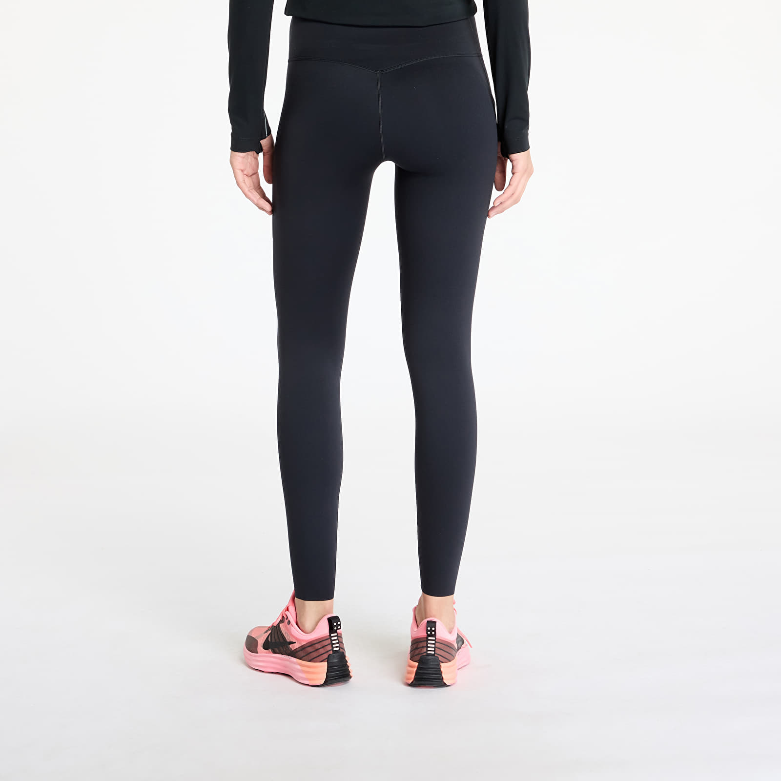 Leggings Nike Go Women's Firm-Support High-Waisted Full-Length Leggings with Pockets Black/ Black