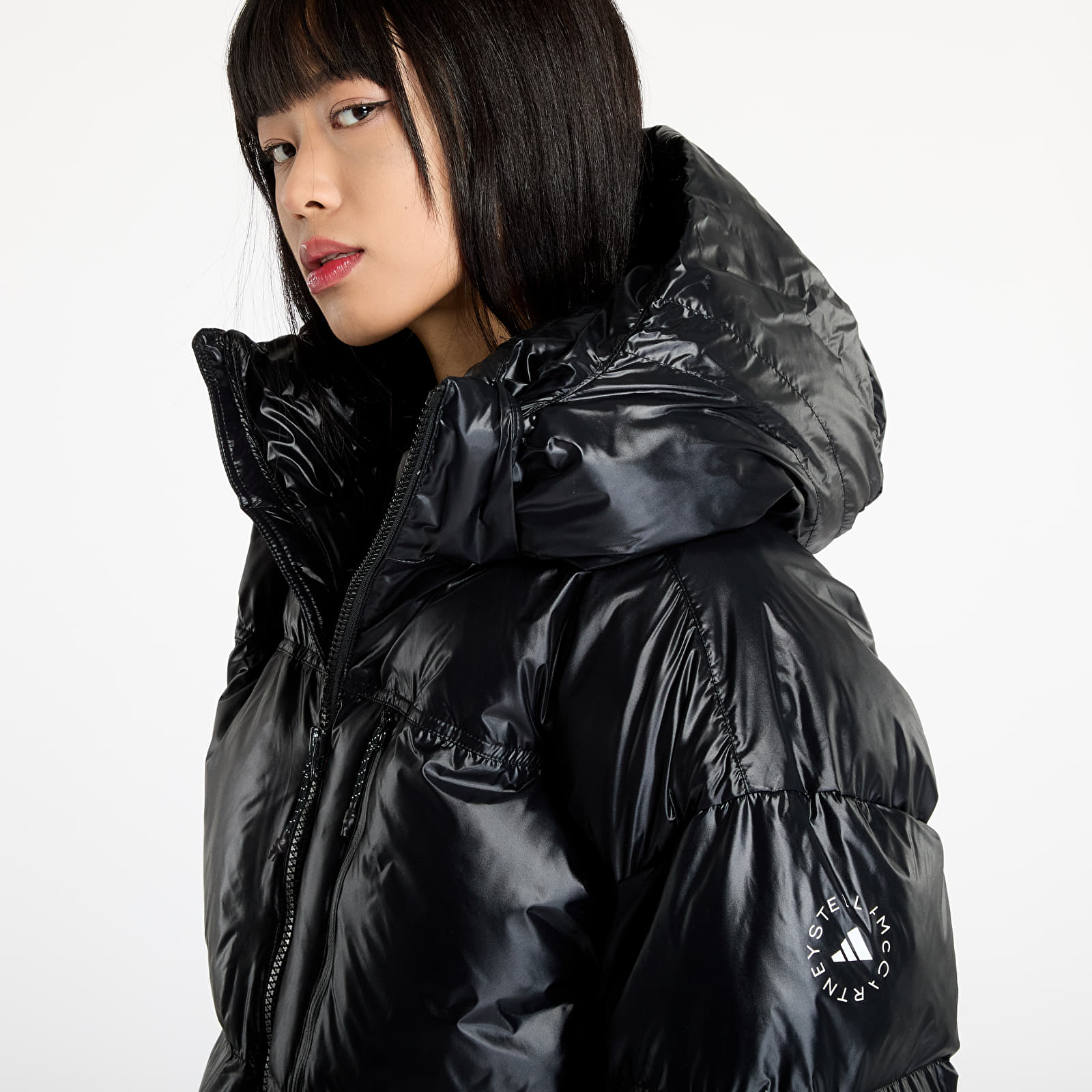 Kurtki adidas X Stella McCartney Short Puffer Jacket Black