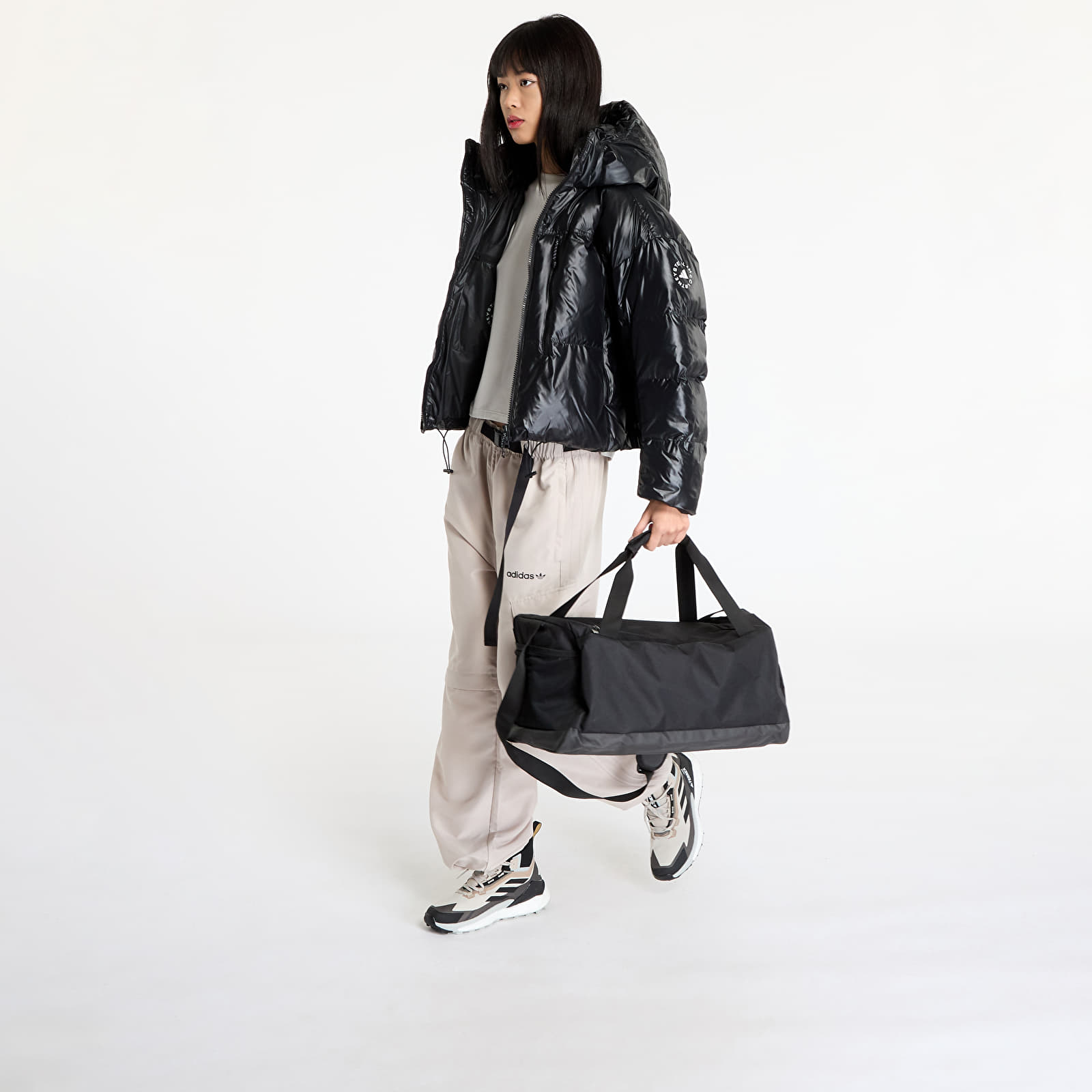 Kurtki adidas X Stella McCartney Short Puffer Jacket Black