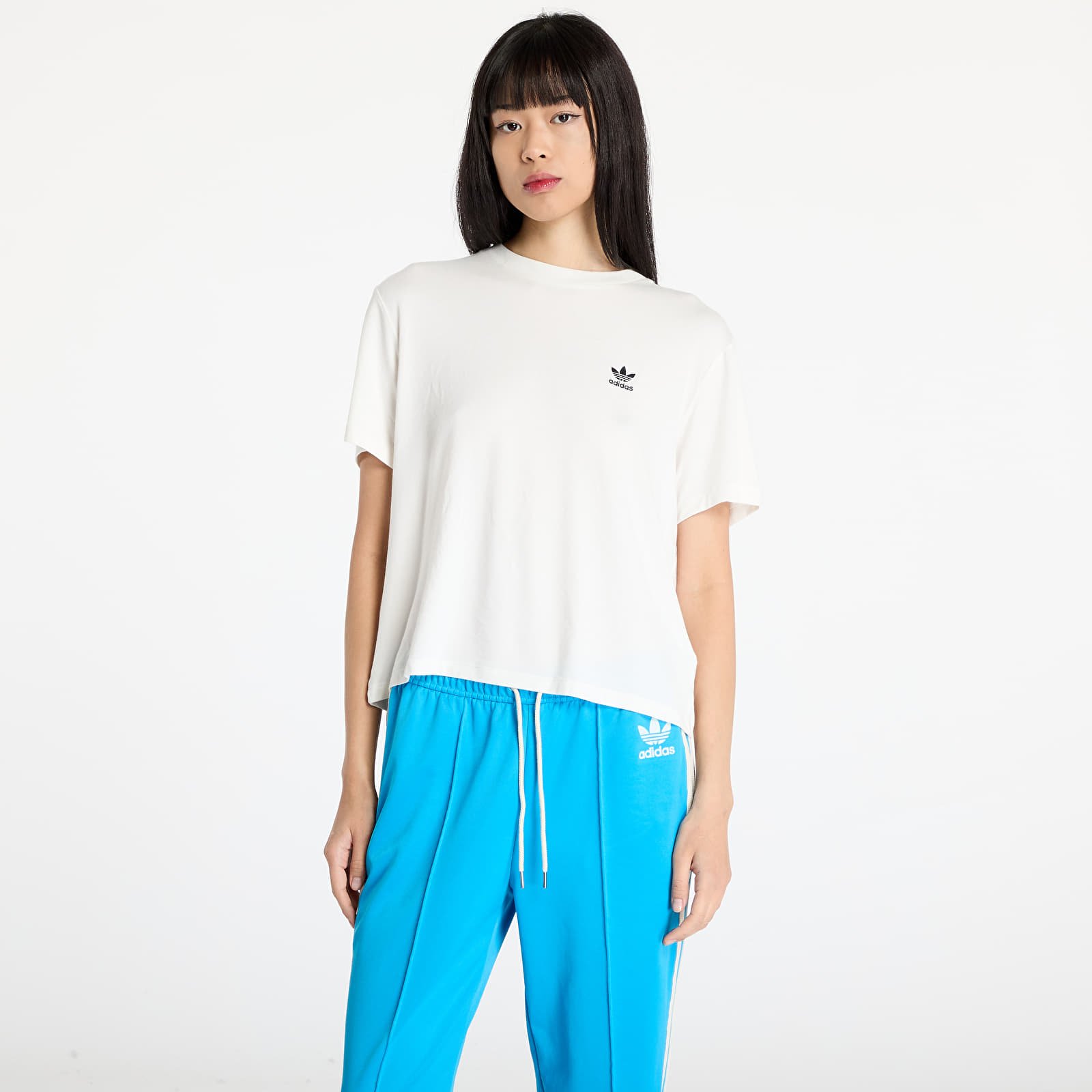 T-shirts adidas Trefoil T-Shirt Leopard Wonder White