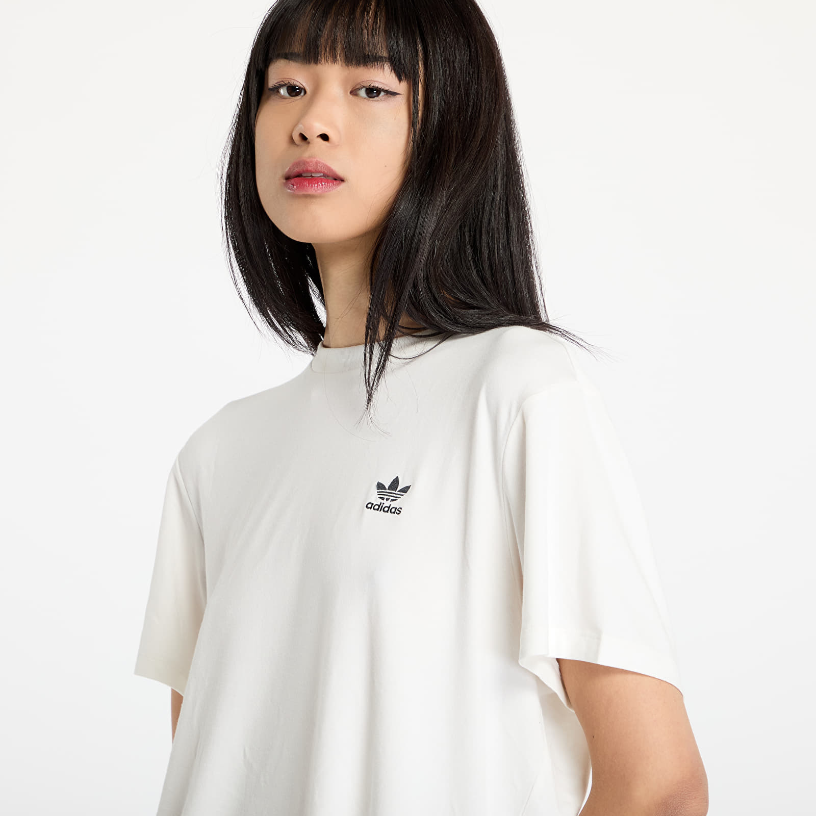 T-shirts adidas Trefoil T-Shirt Leopard Wonder White