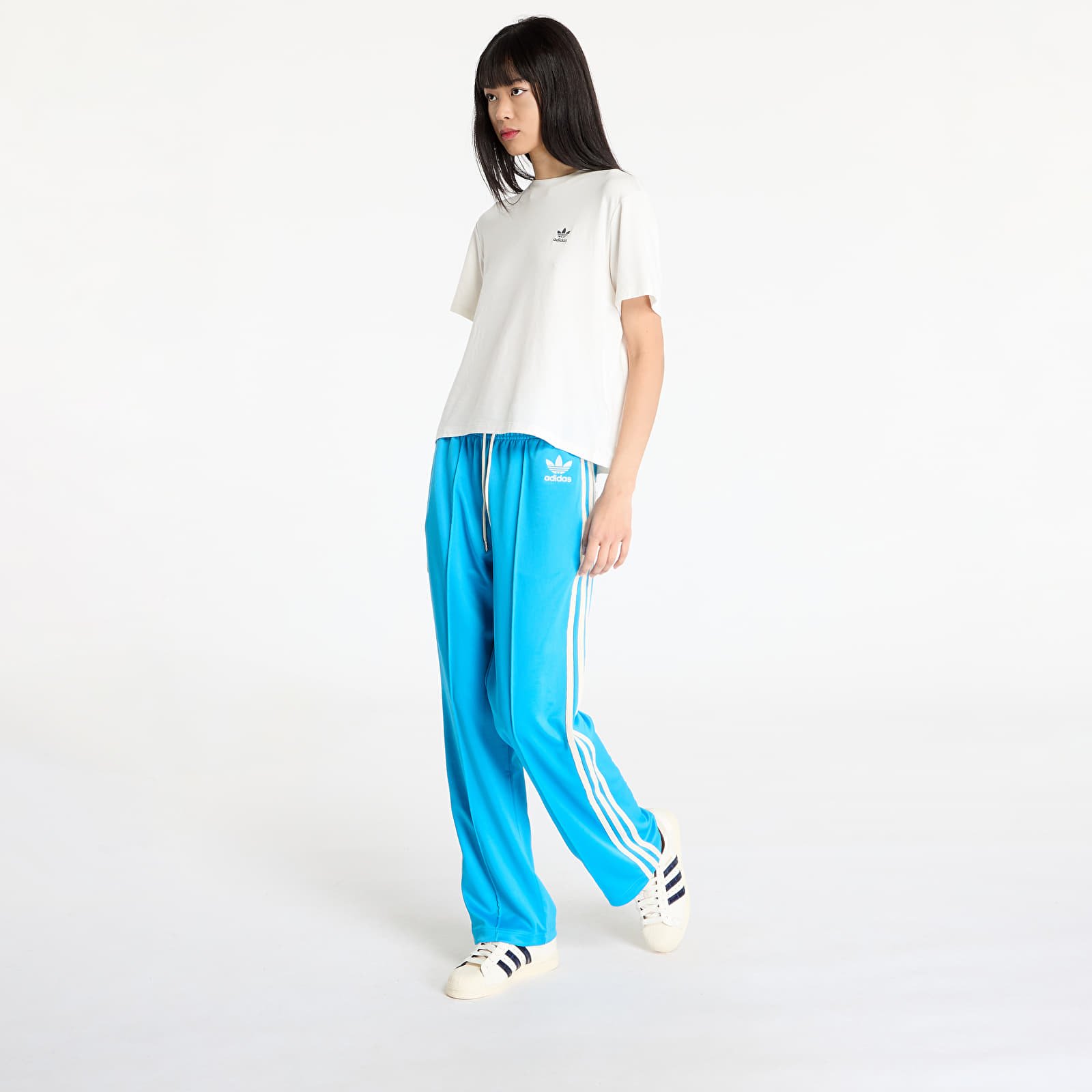 T-shirts adidas Trefoil T-Shirt Leopard Wonder White