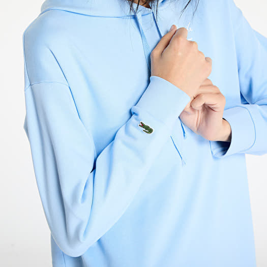 Dress LACOSTE Oversized Fleece Sweatshirt Dress Blue (EF2664 HBP