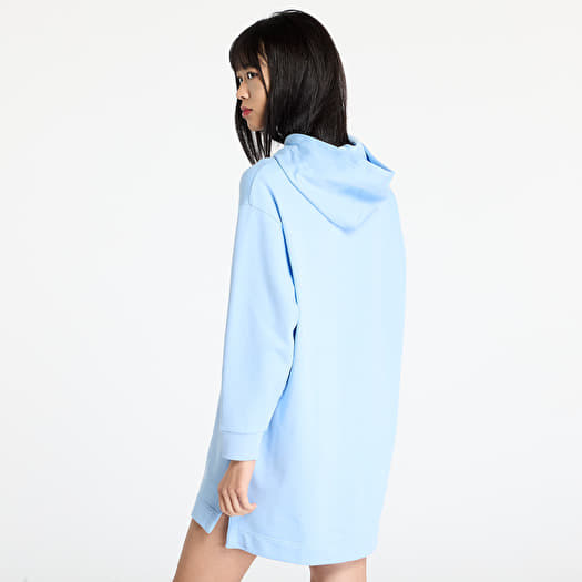 Dress LACOSTE Oversized Fleece Sweatshirt Dress Blue Footshop