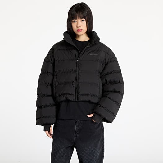 Daily Paper Relaxed Short Puffer Jacket Black