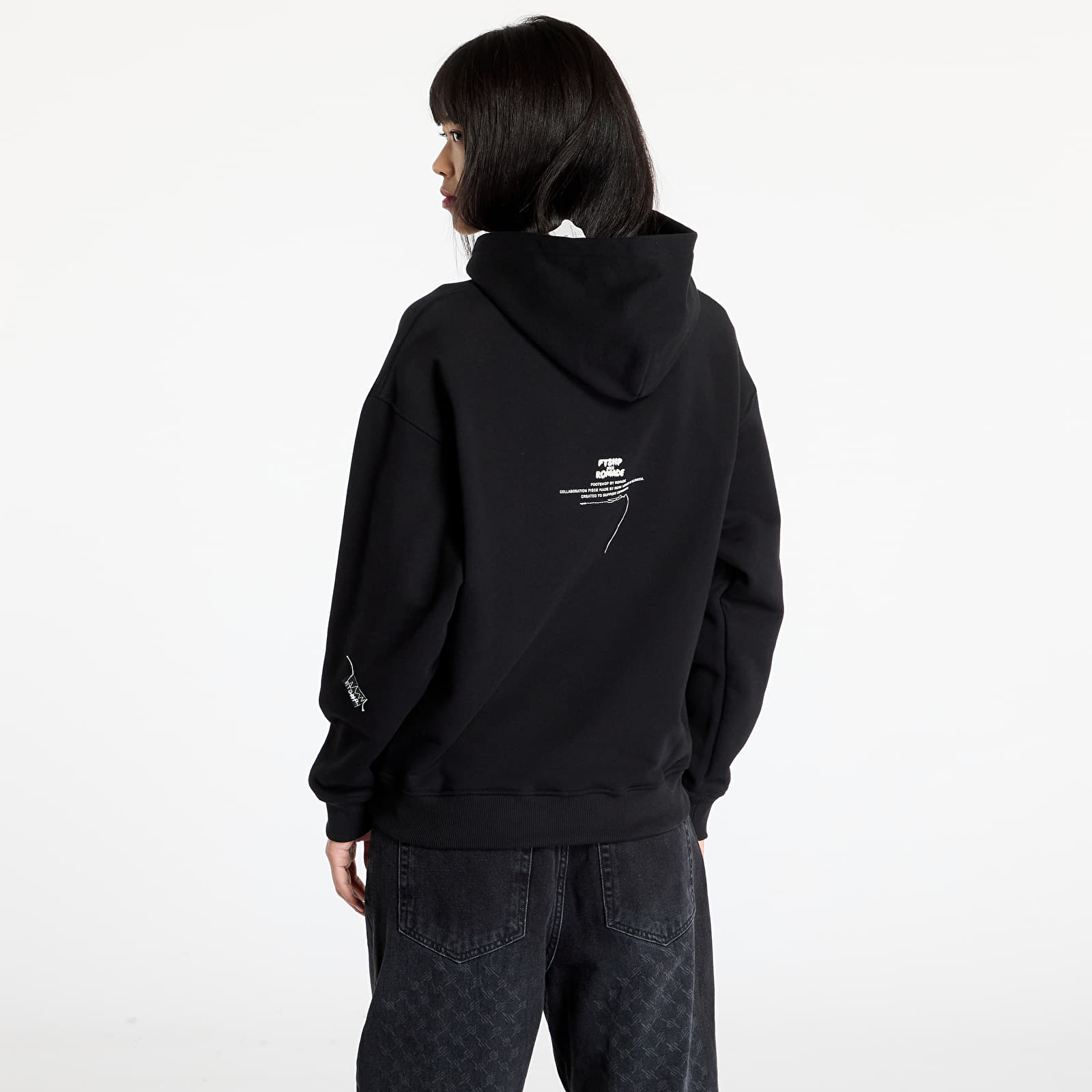 Bluzy z kapturem FTSHP RFTW Hoodie UNISEX Black