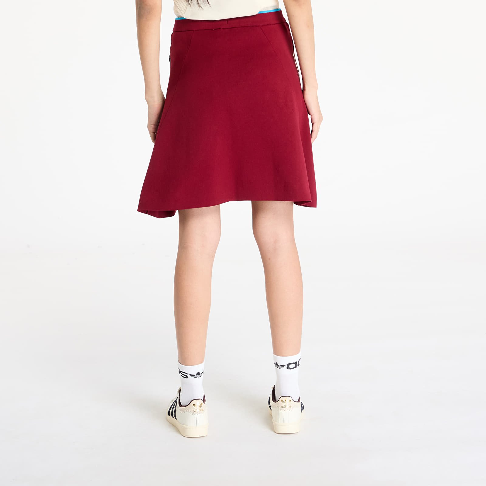 Szoknyák adidas x Wales Bonner Knit Skirt Core Burgundy